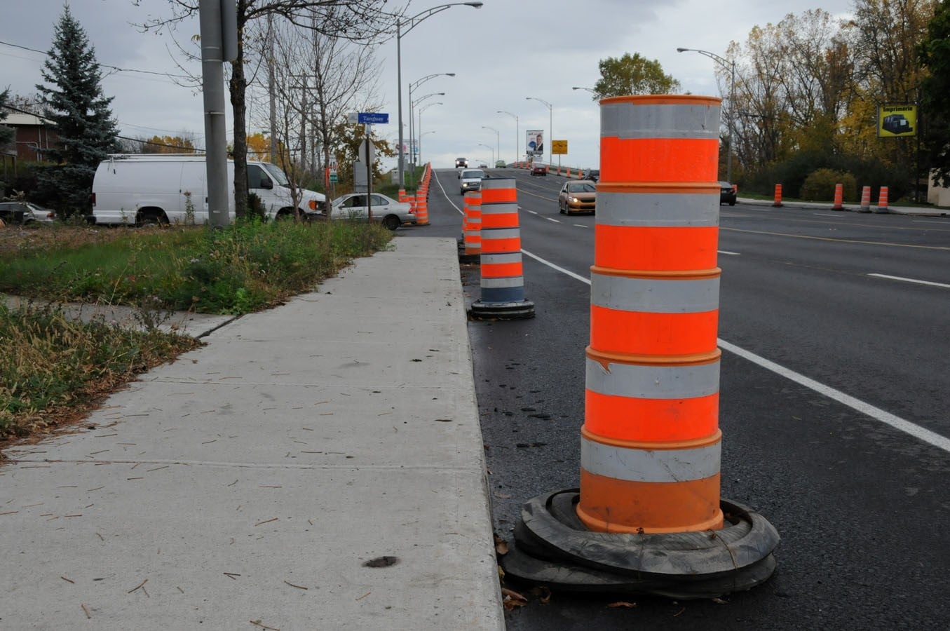 Travaux de réfection d'un ponceau sur l'autoroute 640
