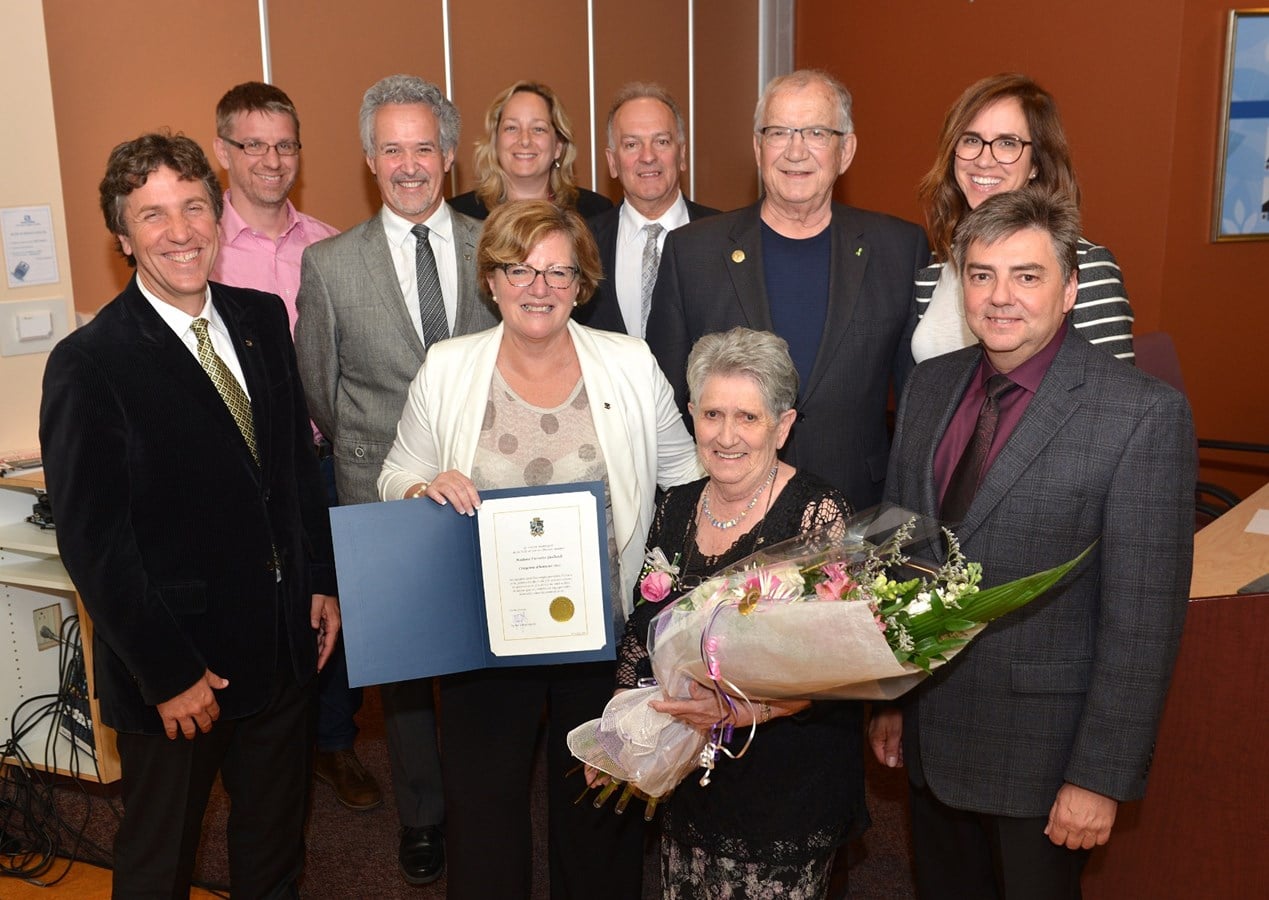 La Thérésienne Pierrette Guilbault nommée citoyenne d’honneur 2017