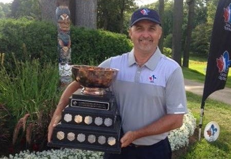 François Bissonnette remporte le championniat senior amateur de golf du Québec