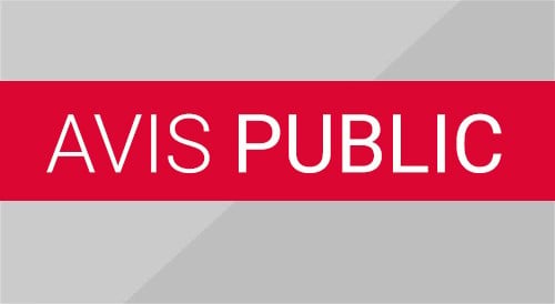 Avis public
