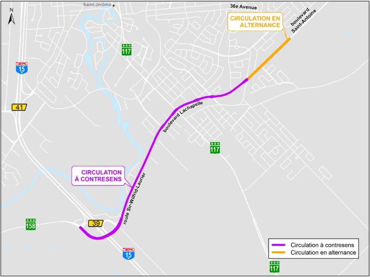 Début des travaux sur la route 158 repoussé au 10 juin 