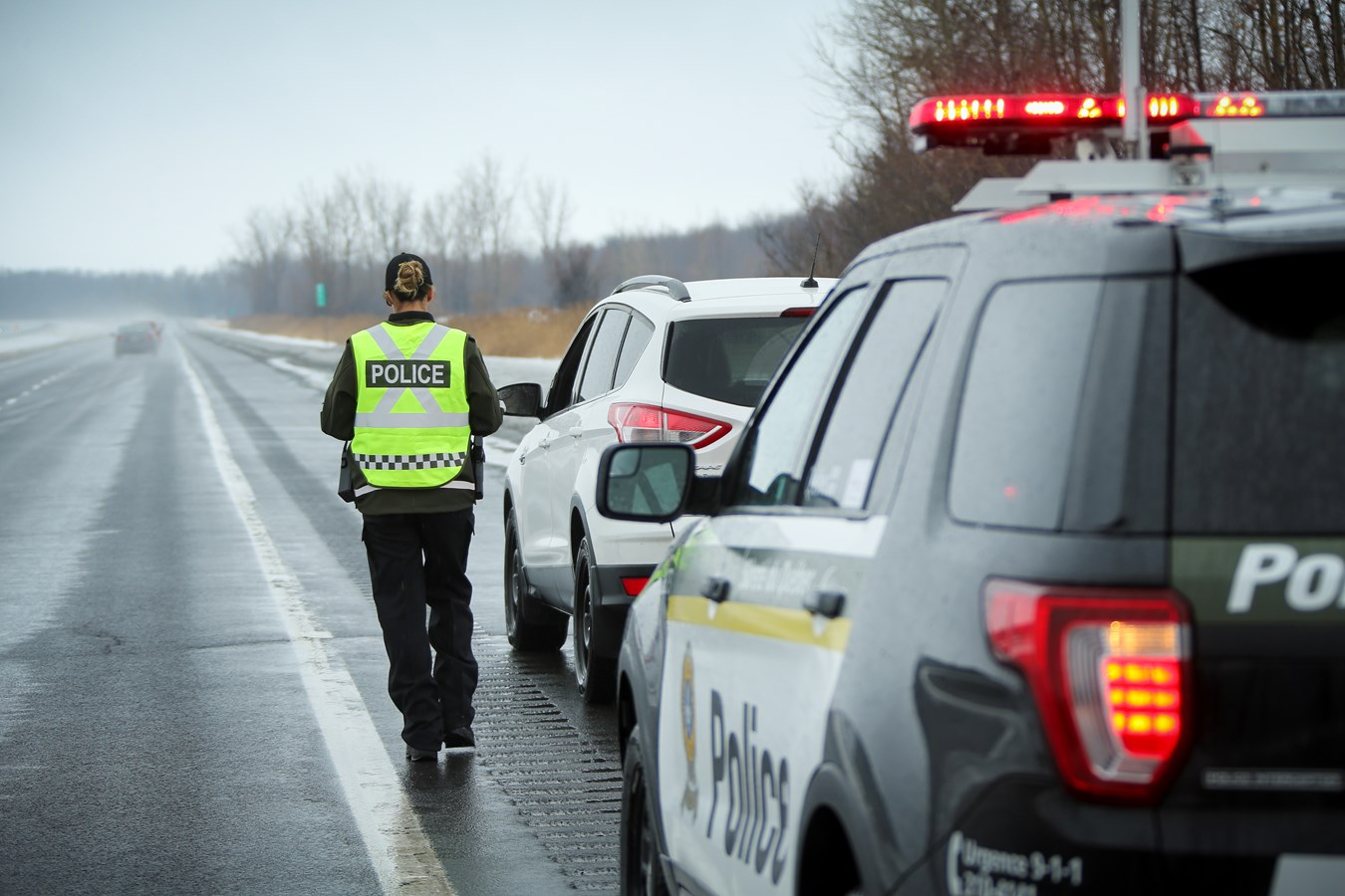 Quatre interceptions pour de grands excès de vitesse