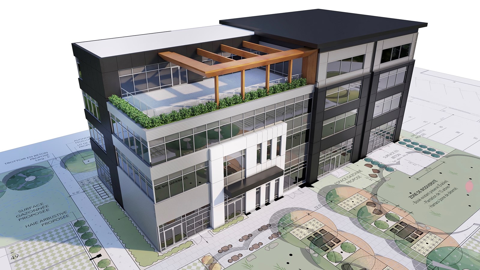 2C2B construit le plus grand espace de travail partagé à l’extérieur de la région montréalaise