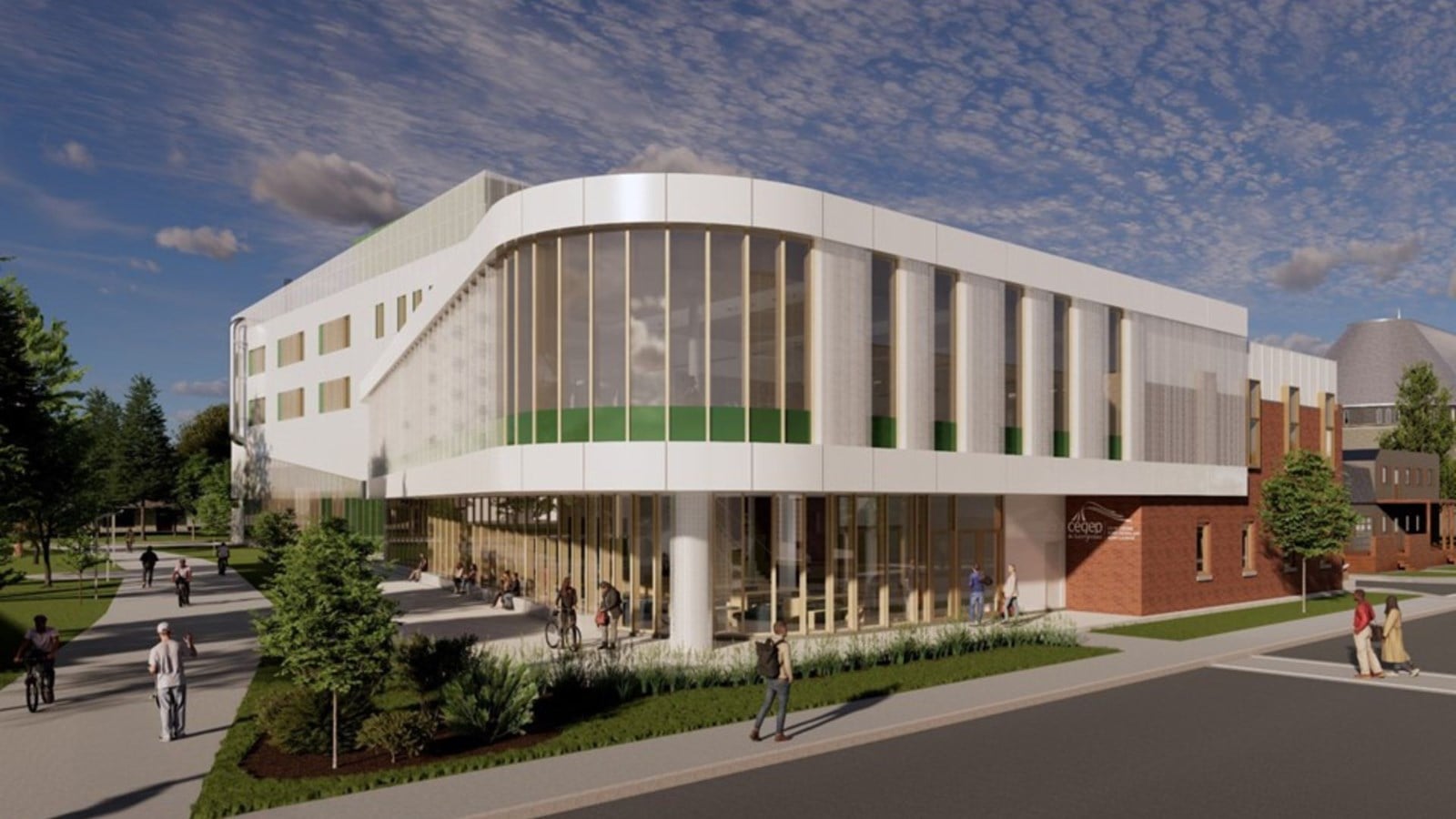 Les matériaux du pavillon F du Cégep de St-Jérôme récupérés et valorisés