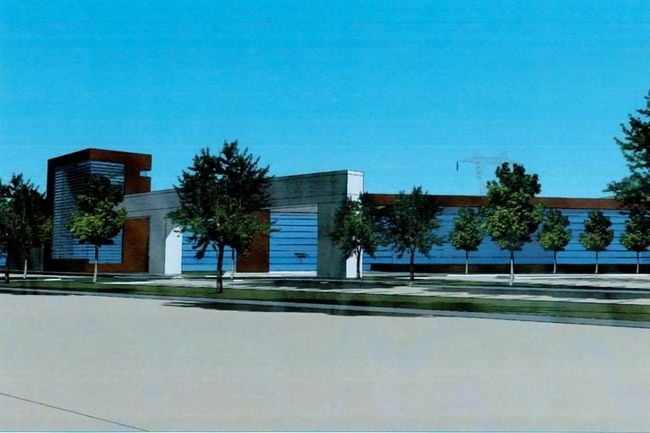 Une première maquette du centre de commerce international chinois dessinée par NEUF Architectes et le Groupe Montoni.