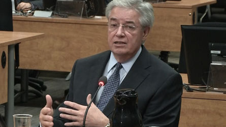 L’UPAC a récupéré les 721 920$ restants de la caisse occulte du PRO des Lavallois, un montant que l’avocat Pierre Lambert (sur la photo) avait restitué à la commission Charbonneau.