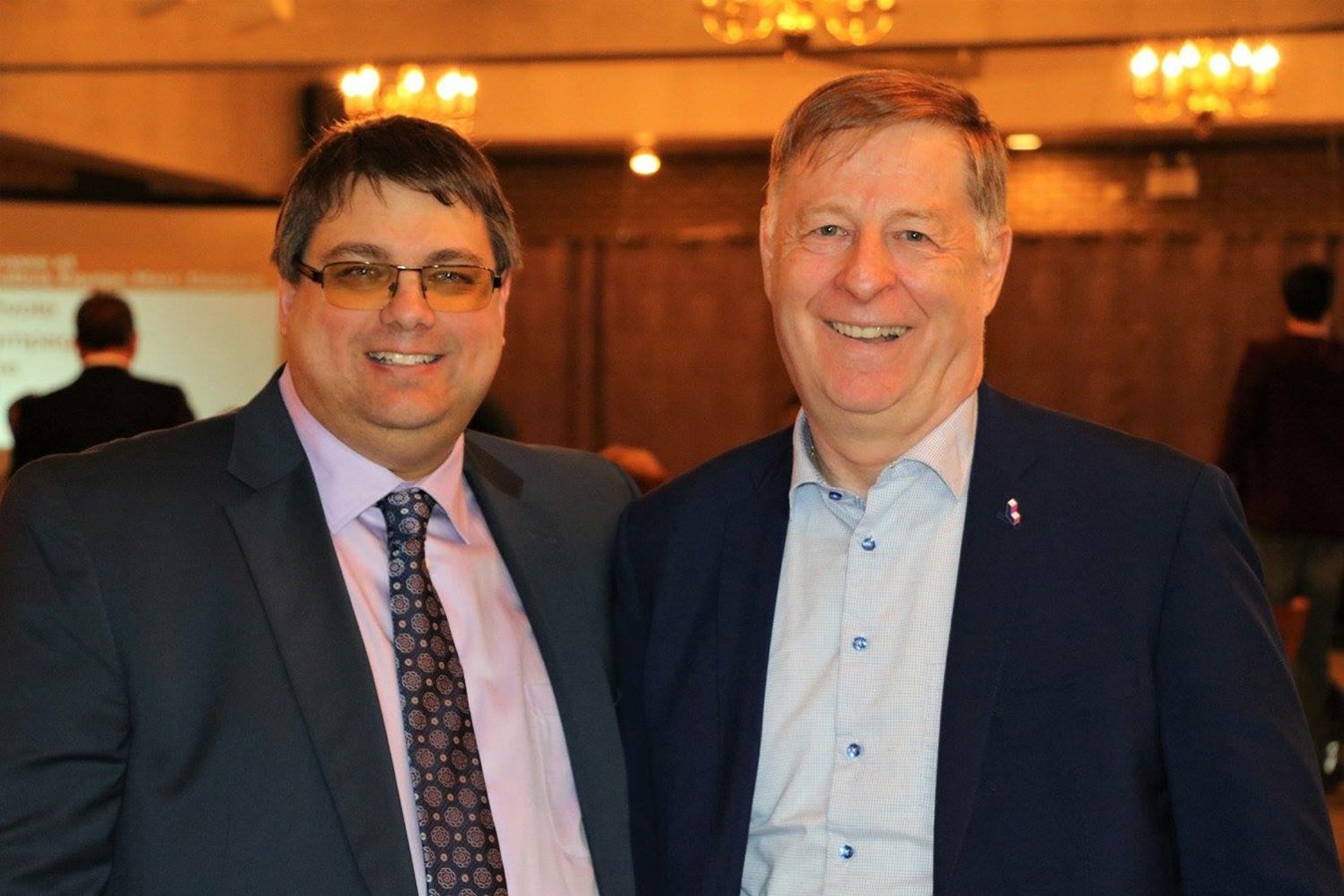 Éric Morasse avec Marc Demers