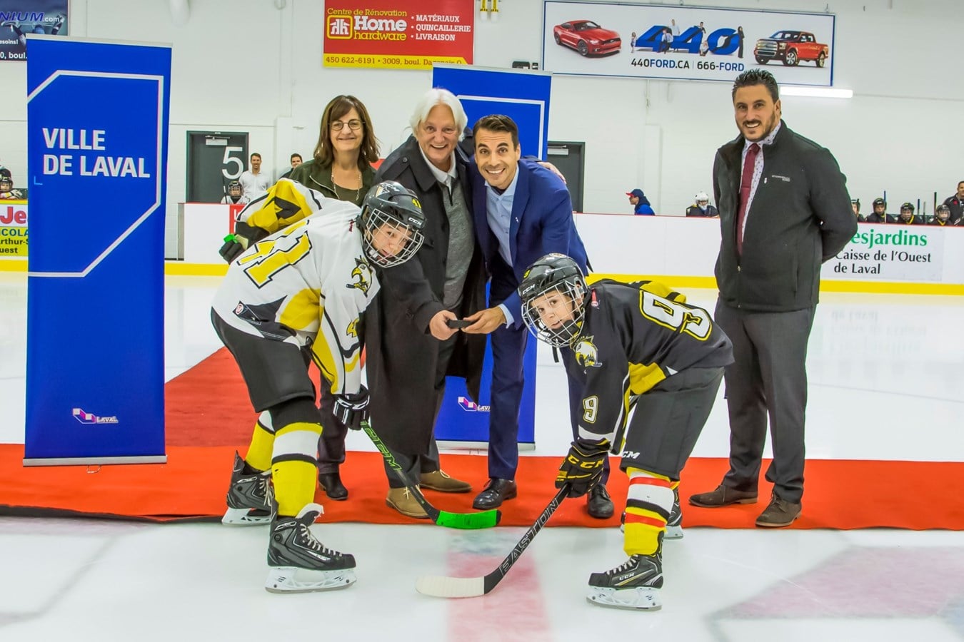 L’aréna Hartland-Monahan à nouveau ouvert