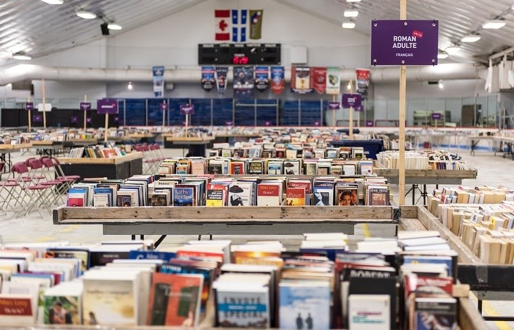 La Bibliovente des Bibliothèques de Laval est de retour