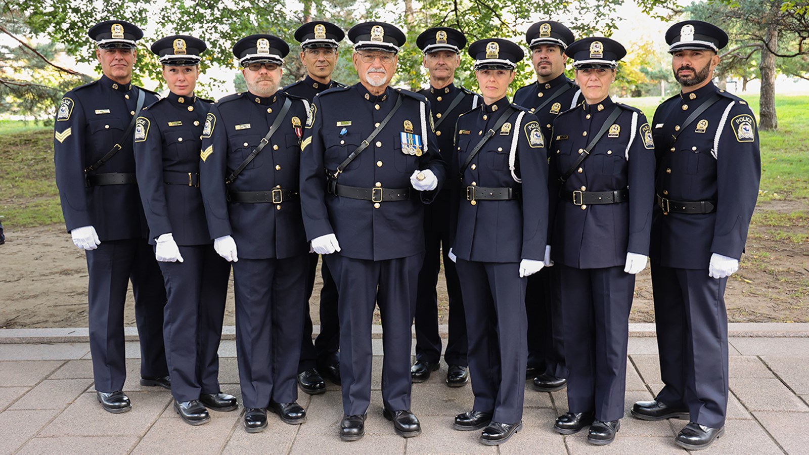 Retour en images sur la cérémonie hommage aux policiers décédés en fonction