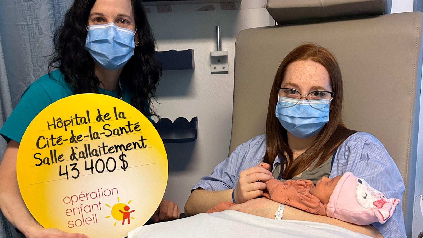 Création d’une salle d’allaitement en néonatalogie