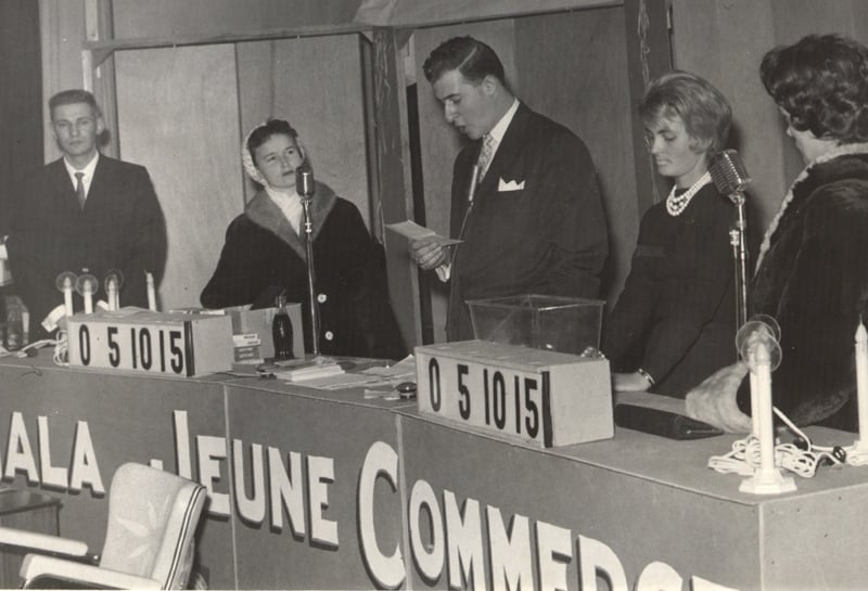 Quiz animé par Gilles Bernier, fin 50
