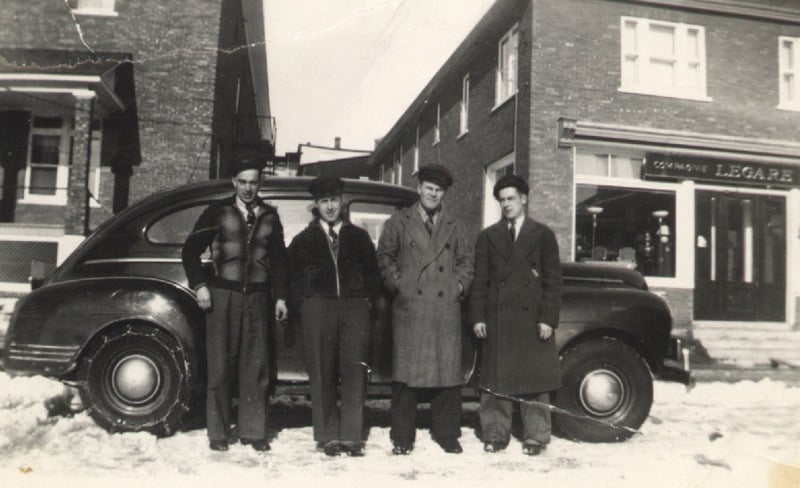 Taxi de St-Georges dans les années 50