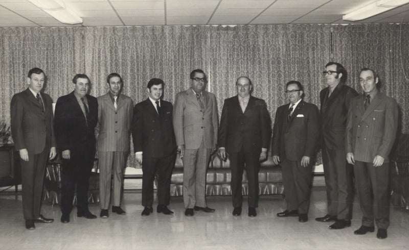 Ouverture du Foyer St-Georges, debut 70