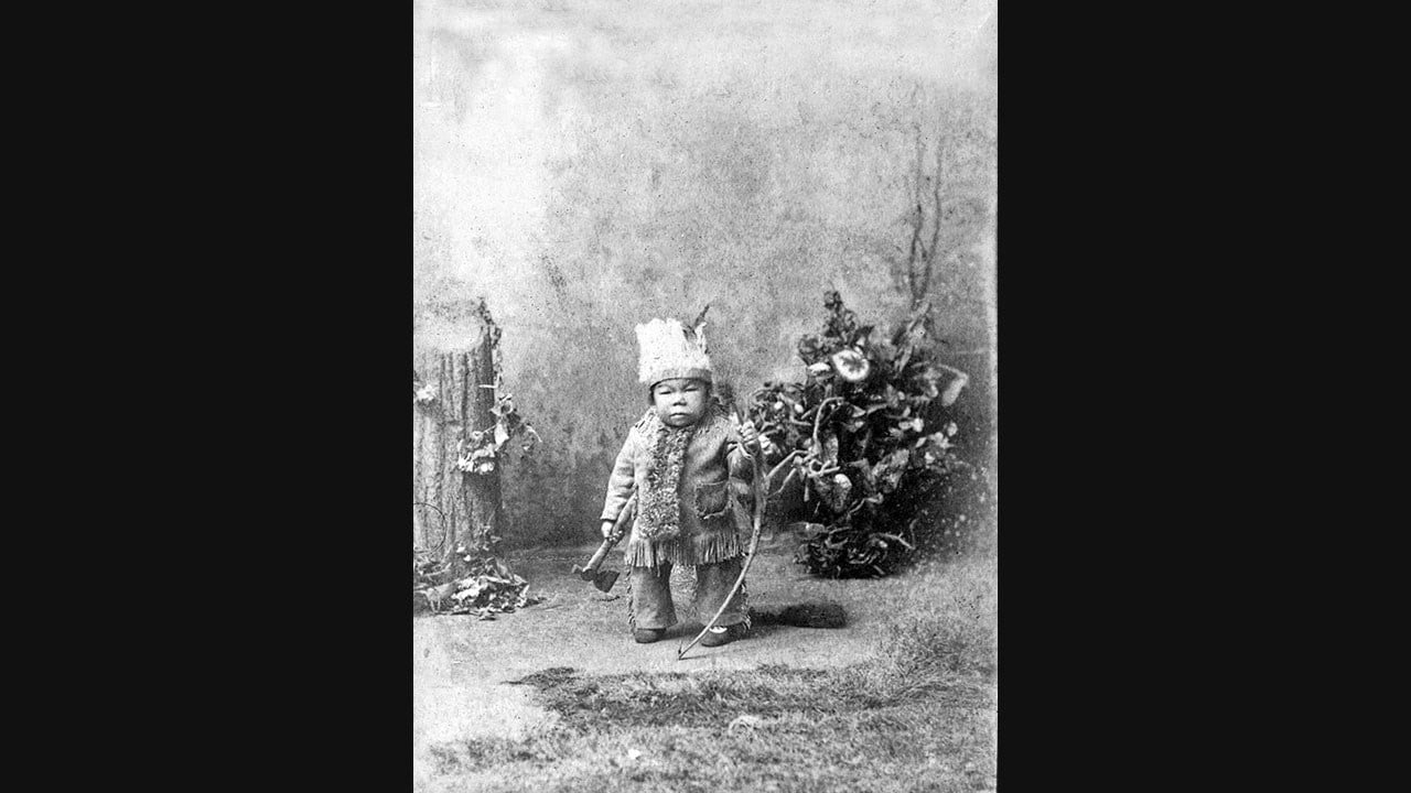 Le nain Simon de Matawa, adopté par Louis Gendreau