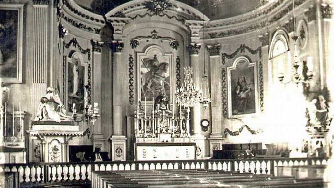 Décorations centenaires à l'église Saint-Georges
