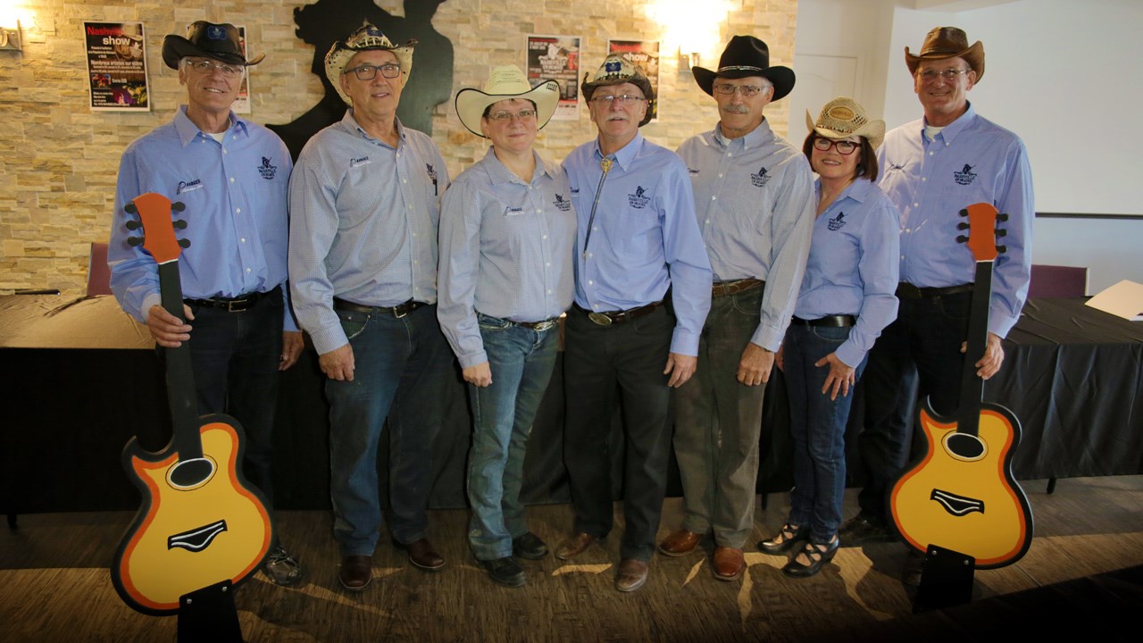 Le comité organisateur de Nashville en Beauce 2015.