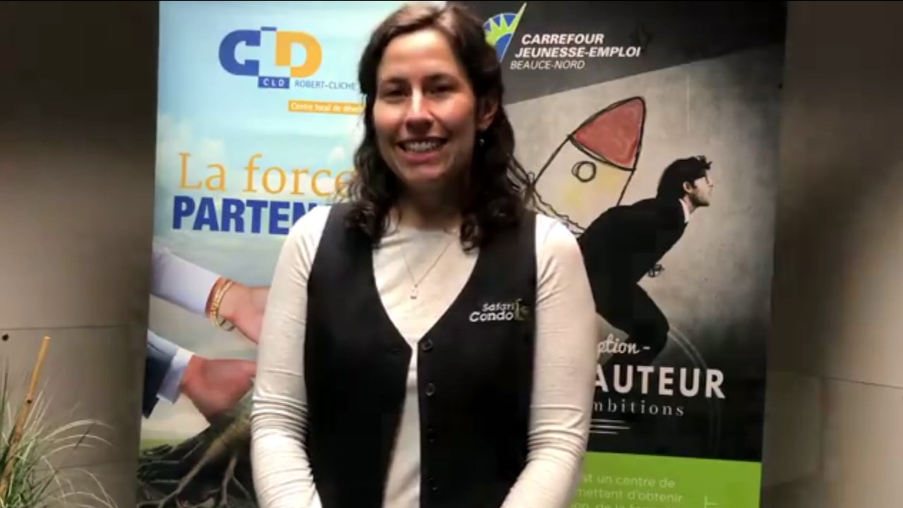 La directrice générale de Safari condo, Dominique Nadeau
