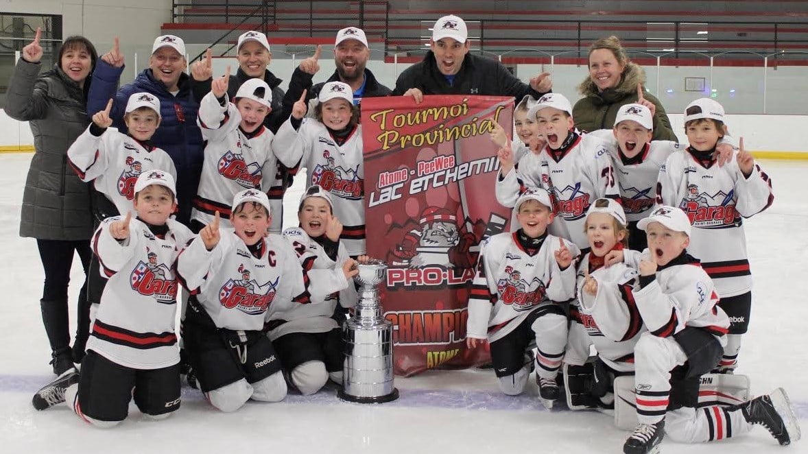 Le Garaga de Saint-Georges Atome B1 remporte le tournoi de Lac-Etchemin
