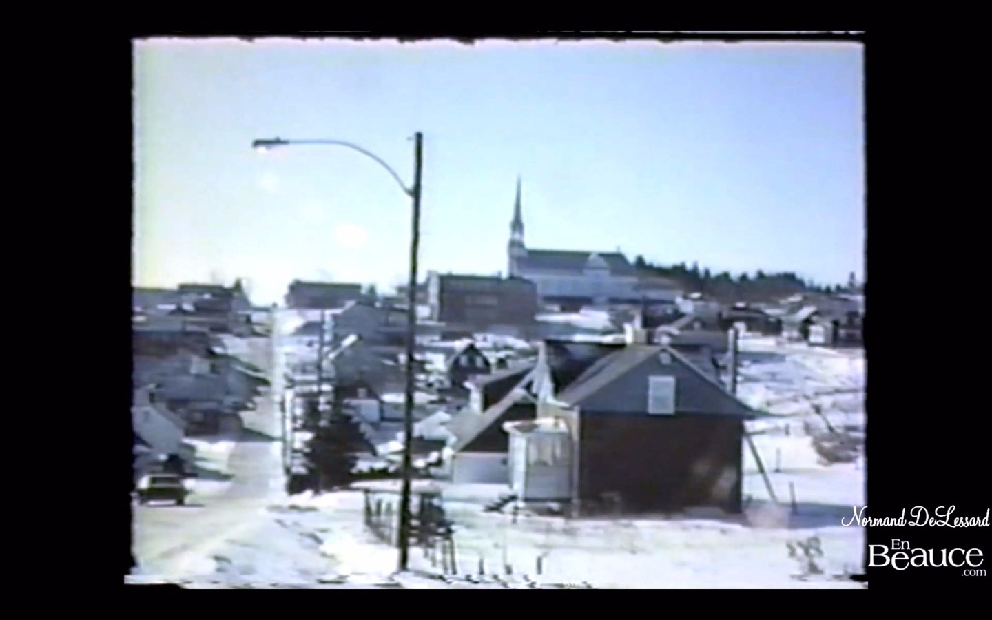 Normand DeLessard présente Saint-Benjamin en 1976.