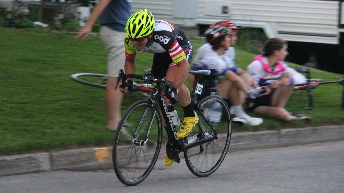 David Drouin se distingue au critérium avec Équipe Québec aux Championnats canadiens de cyclisme