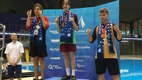 Charles-Antoine Bourque ajoute une autre médaille à sa collection aux Jeux Québec