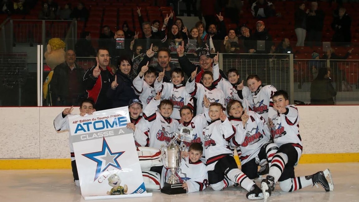 Le Garaga de Saint-Georges Atome A remporte la médaille d'or à L'Assomption