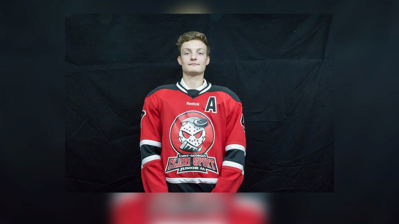 Nickolas Morin décroche le titre de joueur du mois de novembre pour le Cleri Sport