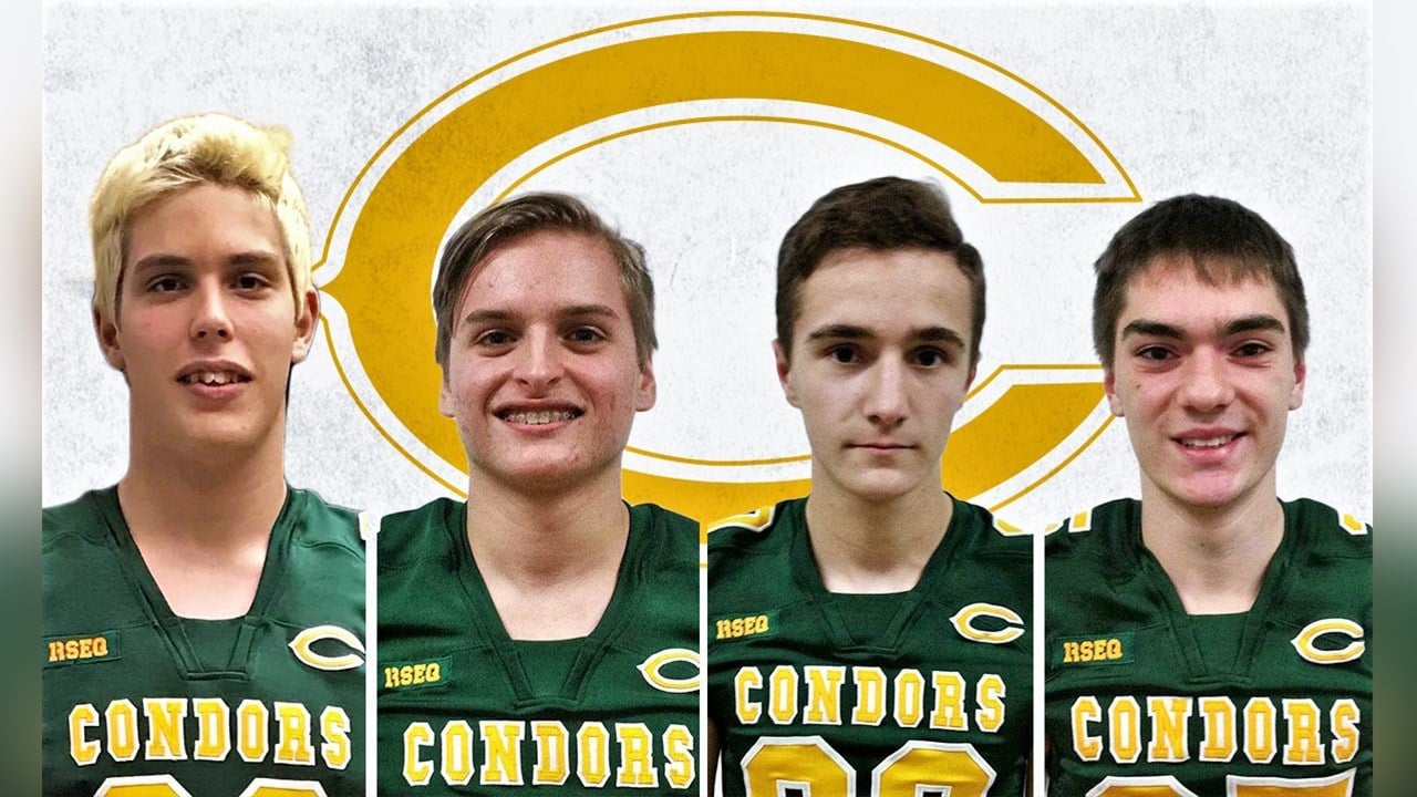 Quatre nouvelles recrues pour les Condors du Cégep Beauce-Appalaches