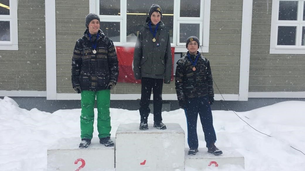 Trois biathloniens du Corps de cadets 2898 de Sainte-Marie montent sur le podium à Valcartier