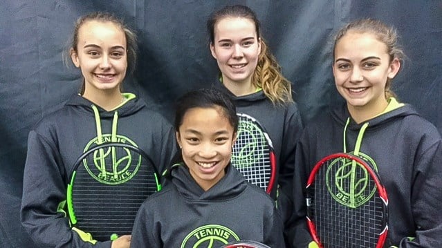 Le club Tennis Beauce bien représenté aux Championnats québécois 14 et 18 ans