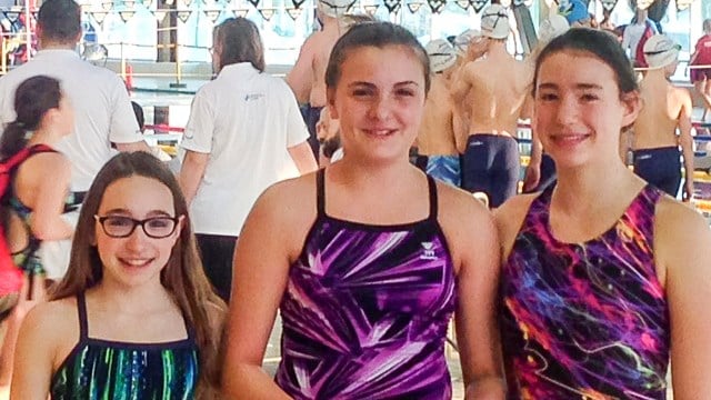 Trois nageuses du CNRB ont participé au championnat provincial de Gatineau