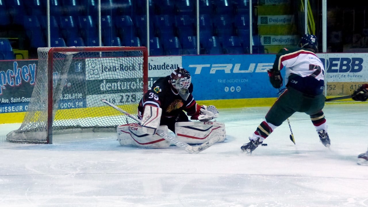 Saint-Éphrem prend les devants 2-0 lors de la finale de la LHBBF