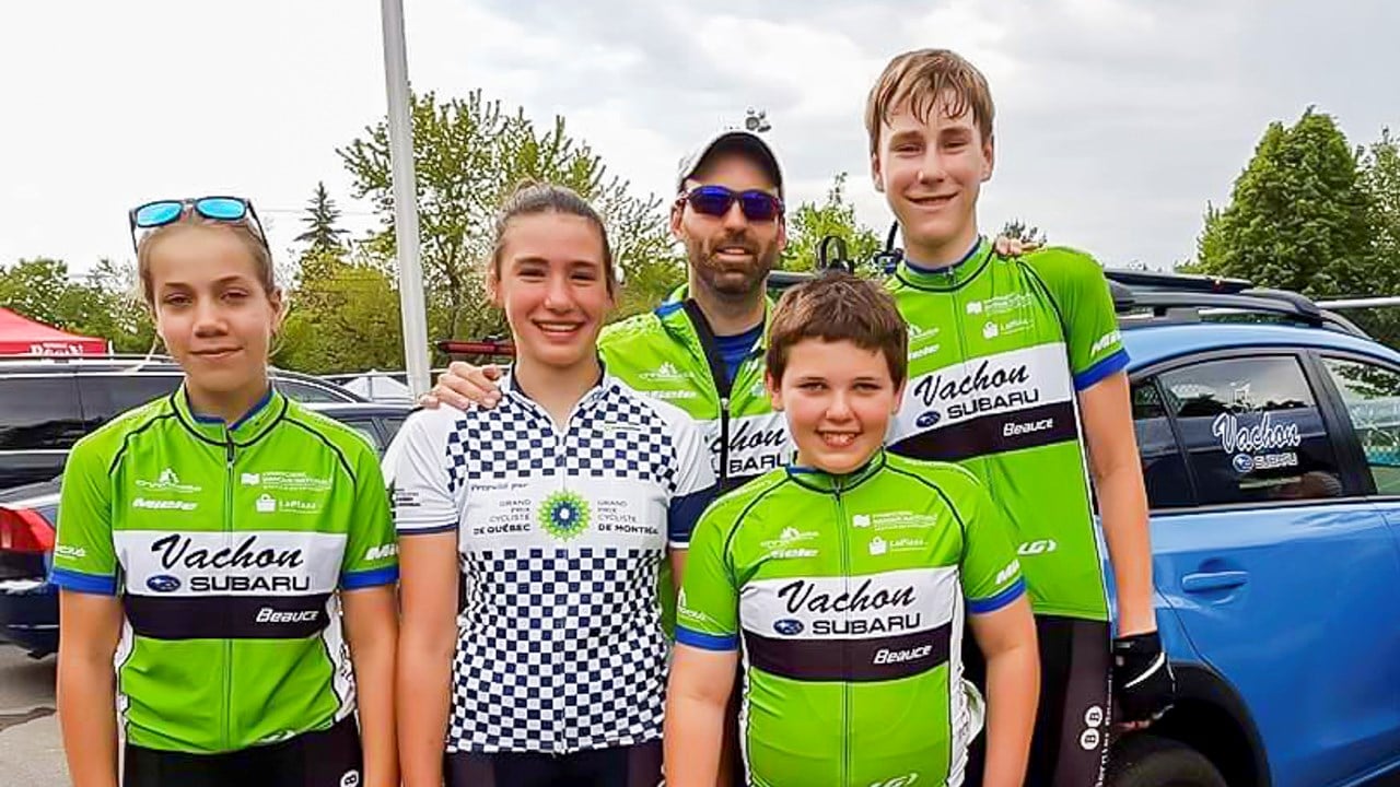 Plusieurs médailles pour les cyclistes du club Vachon Subaru à la 2e coupe Québec 