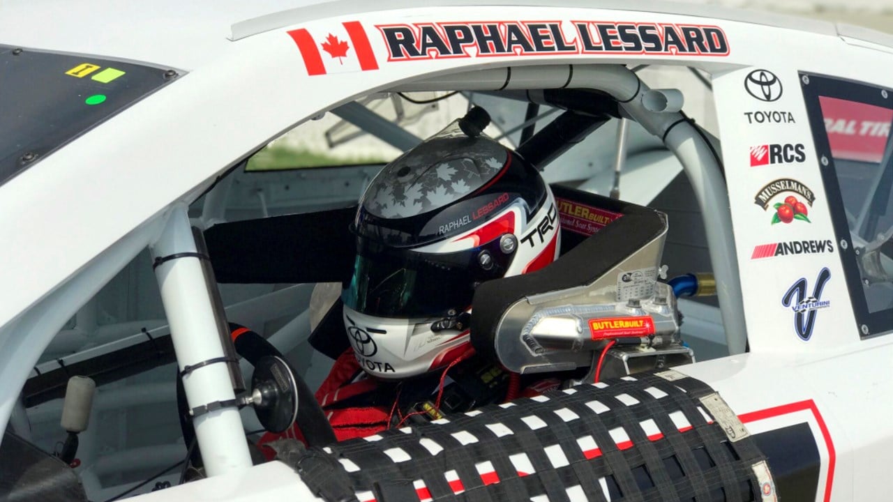 Le pilote beauceron Raphaël Lessard s’offre un podium dans l’Indiana 