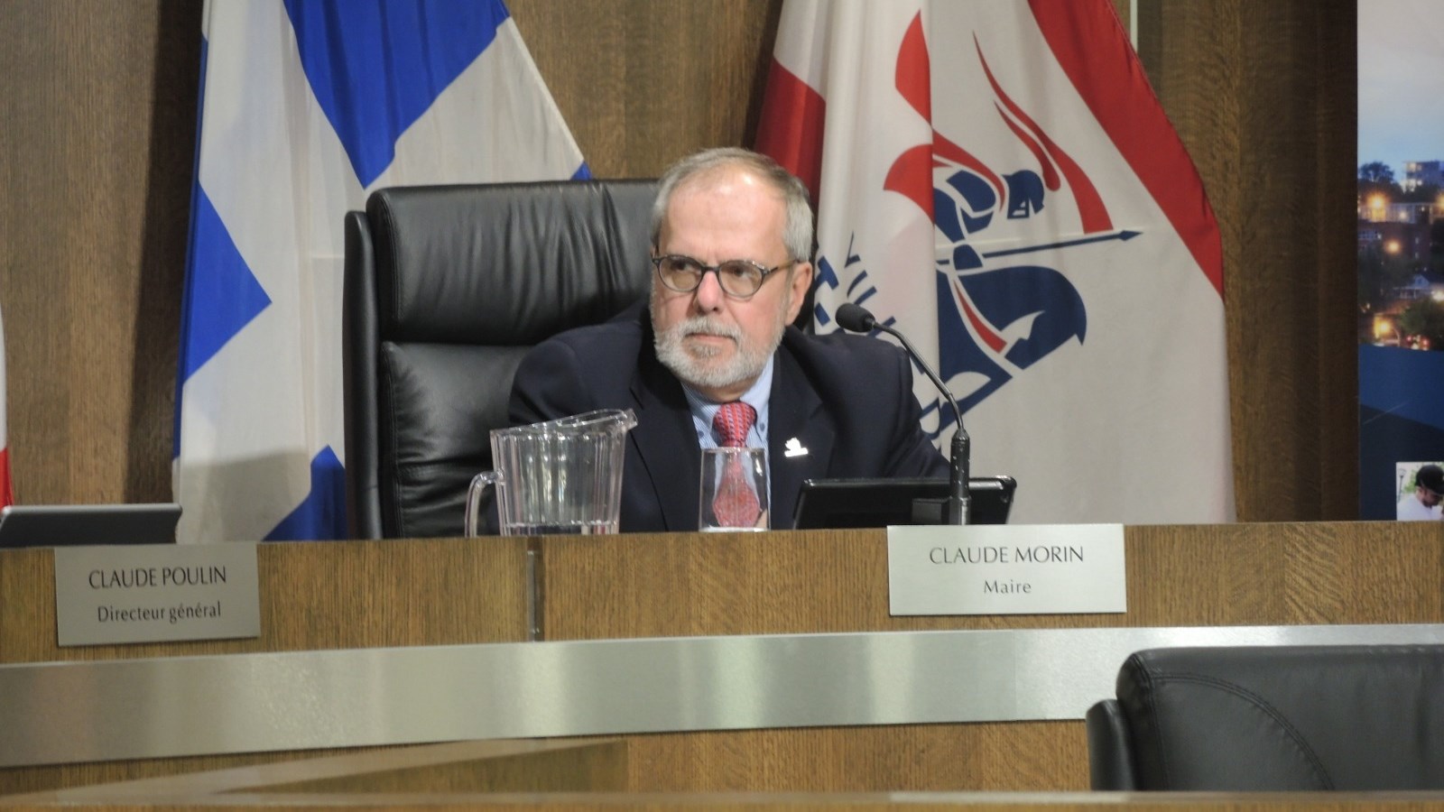Le maire de Saint-Georges, Claude Morin.