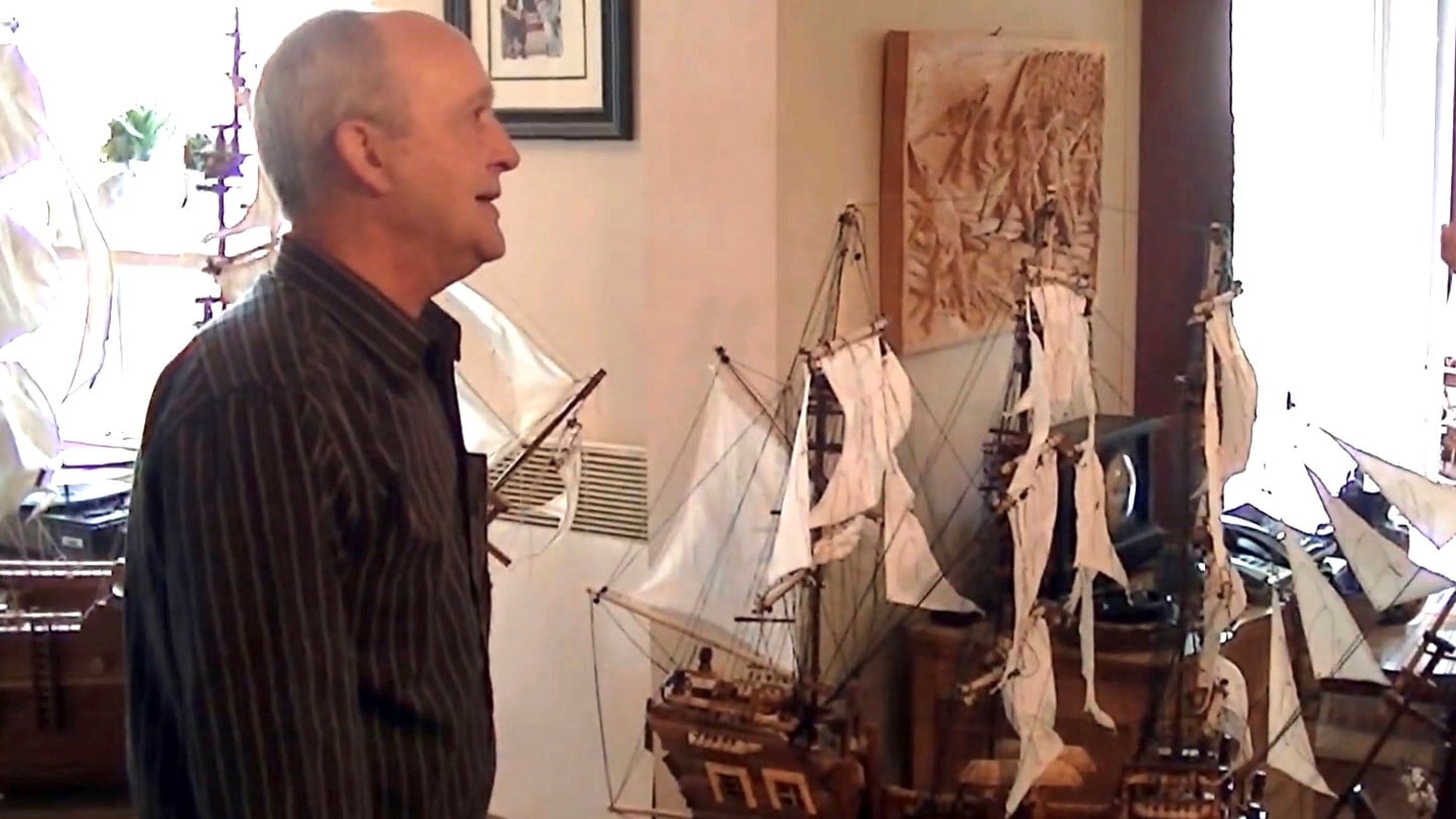 Normand DeLessard présente l'artiste Fernand Leclerc