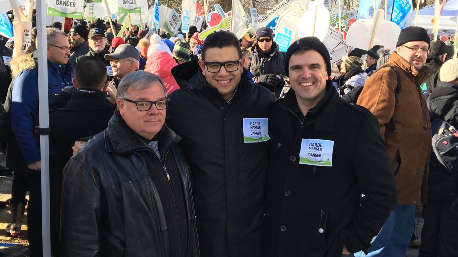 Luc Provençal (Beauce-Nord), Samuel Poulin (Beauce-Sud), Éric Girard (Lac-Saint-Jean).
