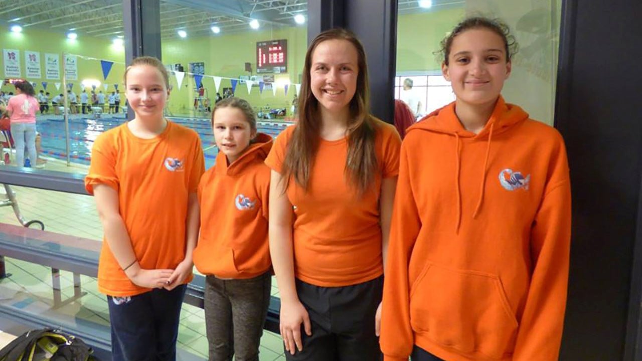 Des nageurs du Club de natation de la Haute-Beauce se démarquent à Pont-Rouge