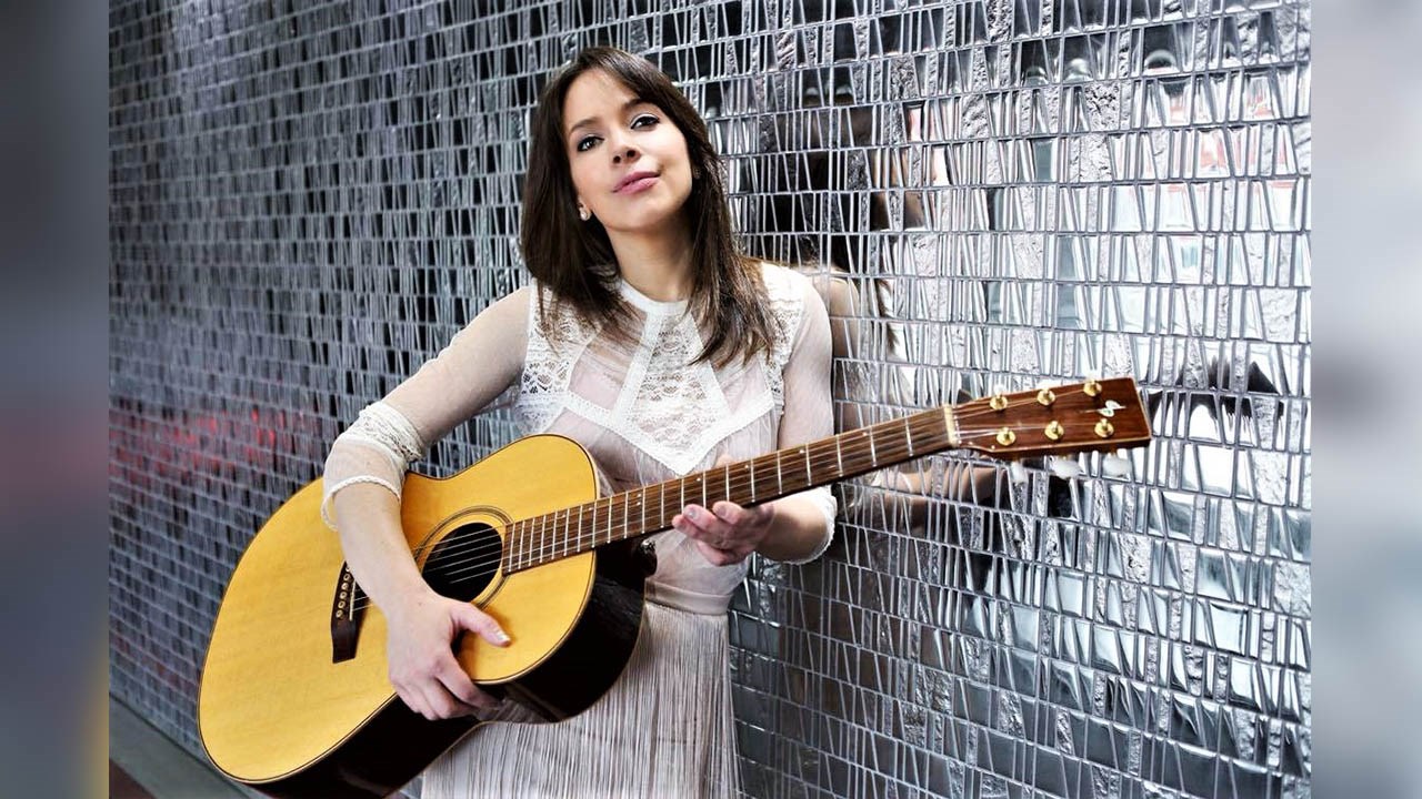 L'auteure-compositrice-interprète originaire de Saint-Georges, Amélie Veille.