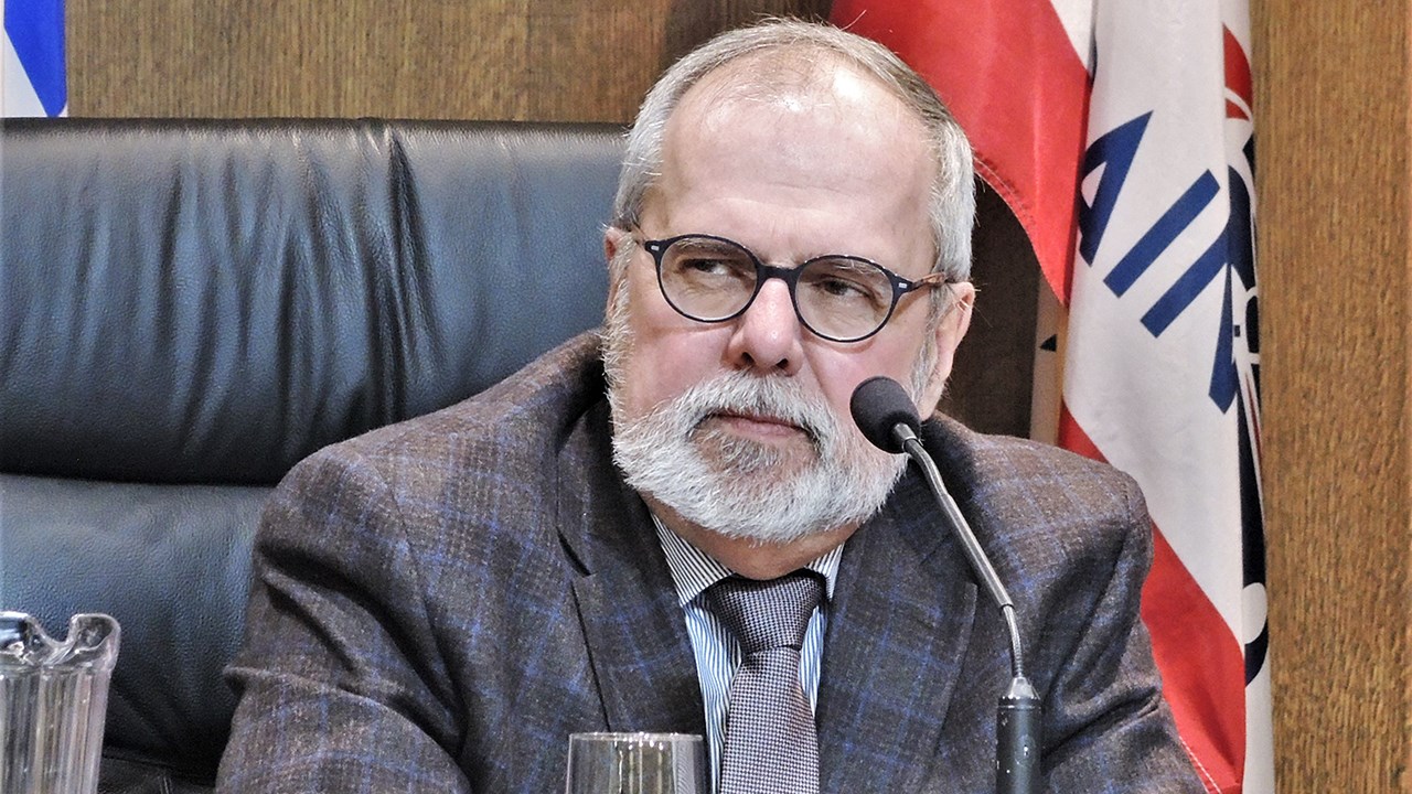 Claude Morin, le maire de Saint-Georges.