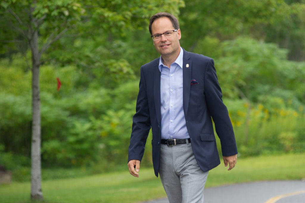 Le président de l'Union des municipalités du Québec (UMQ) et maire de Drummondville, Alexandre Cusson.