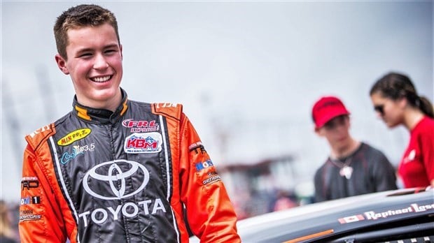 Le pilote Raphaël Lessard, originaire de Saint-Joseph-de-Beauce