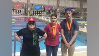 De gauche à droite : Alexandra Rodrigue, Pier-Anne Bourque et Charles-Antoine Bourque