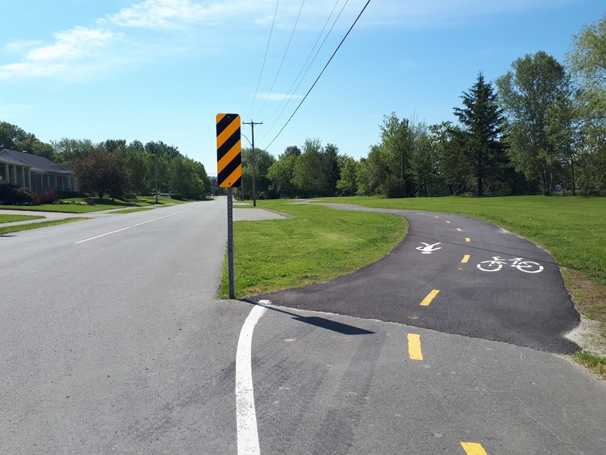 Véloroute de La Chaudière fermée pour l'hiver