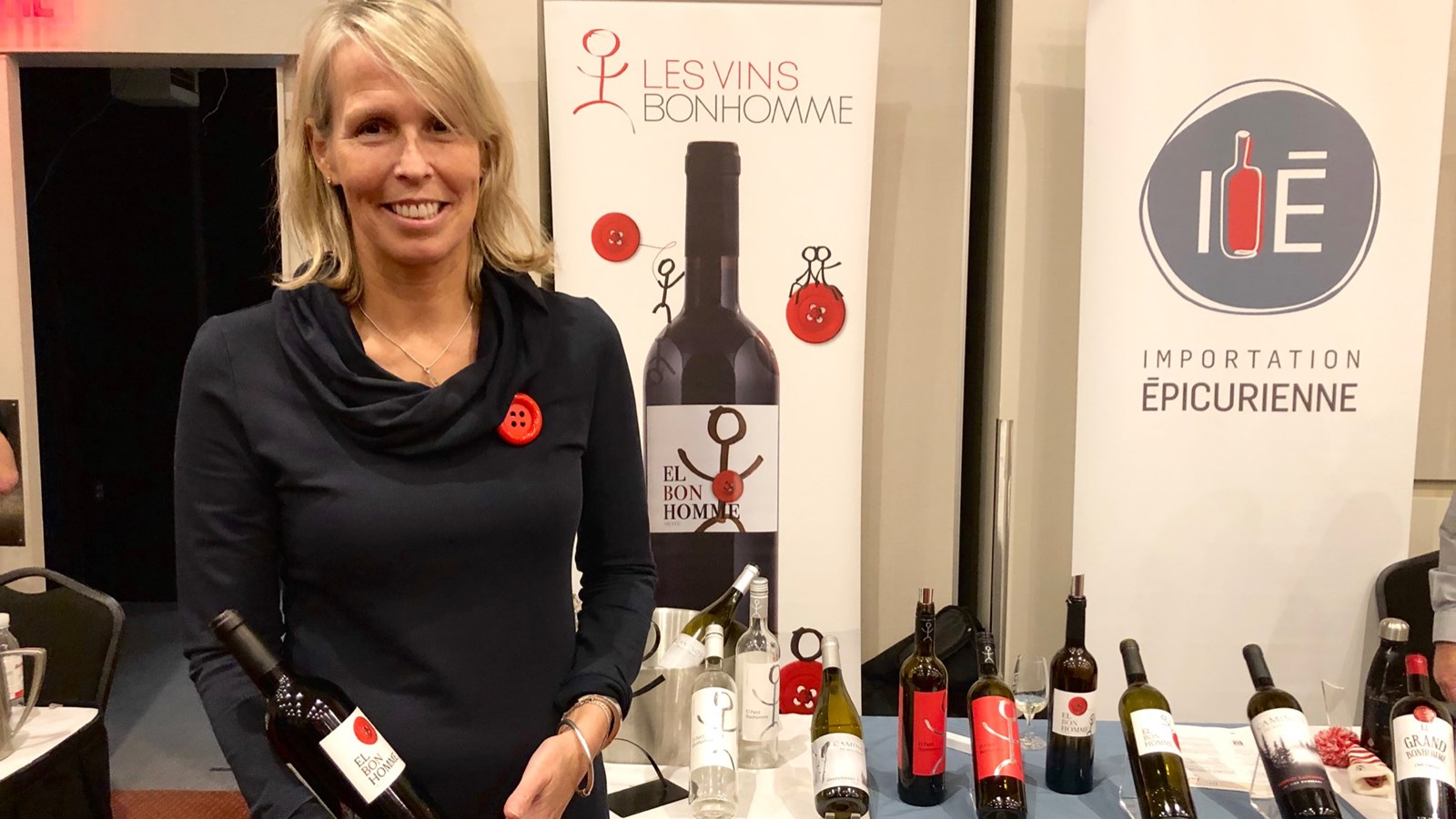 Nathalie Bonhomme était la porte-parole prestige de l'événement. 
