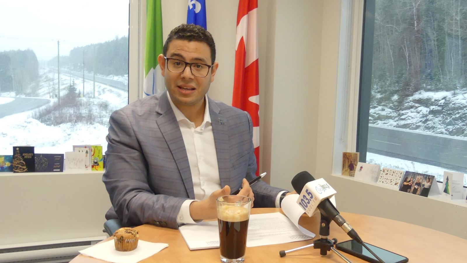 « Nous avons livré des projets pour les gens d'ici » affirme le député Samuel Poulin.