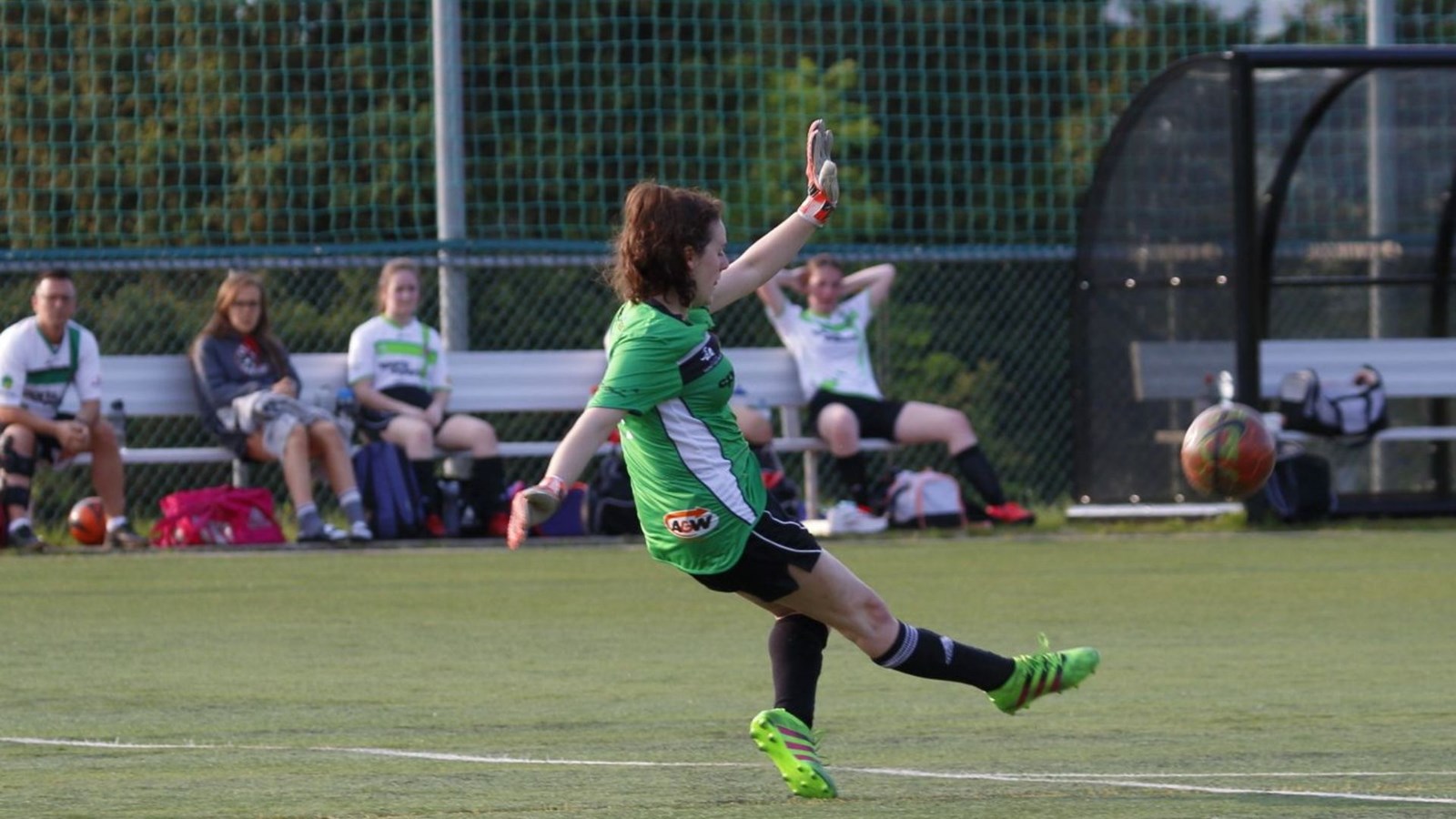 Noalie Grondin, gardienne de buts U18F-A d2 Ascalon, crédit photo Claude Busque