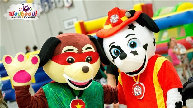 Des mascottes seront présentes pour amuser les enfants 