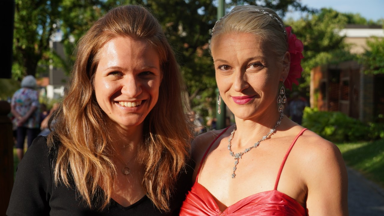 Valérie Timofeeva et Pascale Racine